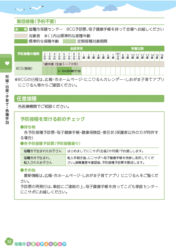 塩竈市子育てガイドブック ページ33